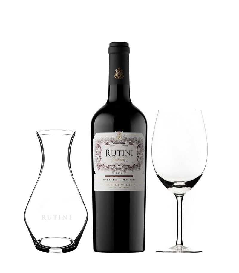 Rutini-Coleccion-Cabernet-Malbec-+-Decanter-y-copa