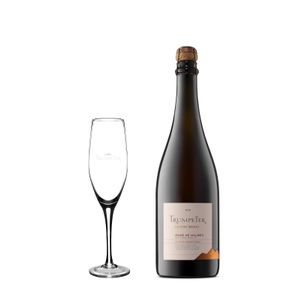 Trumpeter Extra Brut Rosé + Copas